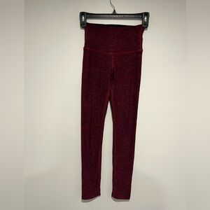 Beyond Yoga Burgundy Leggings